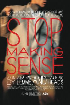 Stop Making Sense (1984) – 40th anniversary